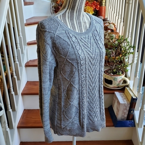 Mossimo Supply Co. Gray Sweater S - Picture 2 of 6